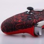 9CDeer 1 x Funda protectora de silicona con impresión de transferencia personalizada, diseño de Cráneo negro + 6 Thumb Grips