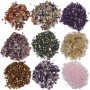 Piedras naturales, cristales de grava, Chip de mineral de cuarzo, mine