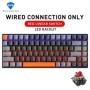 Cyberlupa Collection Machenike-Teclado mecánico K500A-B84 75 TKL, peri