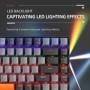 Cyberlupa Collection Machenike-Teclado mecánico K500A-B84 75 TKL, peri