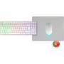 Mars Gaming MCPX, Combo Gaming 3en1 con Teclado H-Mech Iluminado, Ratón Ultraligero 10000 dpi con Software y Alfombrilla XXL,