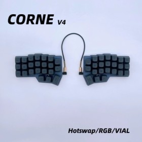 Kit de teclado dividido Corne V4, teclados mecánicos compatibles con V
