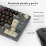 RK ROYAL KLUDGE M75 Teclado mecánico español 81 teclas RGB retroilumin