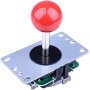 Juegos de Arcade Controlador Joystick Kits, ABS Zero Delay Game Joystick Arcade Botones para PC Windows MAME Pi (Blanco)