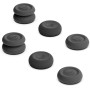 Skull & Co. Skin, CQC and FPS Thumb Grips Joystick Cap Analog Stick Cover for Xbox (XSX/XB1) Controller - Black, 3Pairs(6pcs)