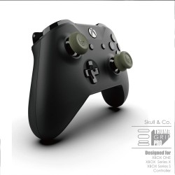 Skull & Co. Skin, CQC and FPS Thumb Grips Joystick Cap Analog Stick Cover for Xbox (XSX/XB1) Controller - Black, 3Pairs(6pcs) Skull & Co. Skin, CQC and FPS Thumb Grips Joystick Cap Analog Stick Cover for Xbox (XSX/XB1) Controller - Black, 3Pairs(6pcs)