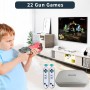 Damcoola Game Console with Over 900 Games, Portable Retro Video Game Console for Kids and Adults, AR Gun Game, TV Plug& Play,