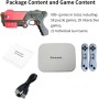 Damcoola Game Console with Over 900 Games, Portable Retro Video Game Console for Kids and Adults, AR Gun Game, TV Plug& Play,