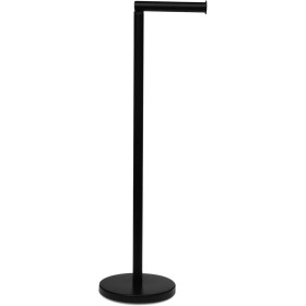 TIENDA EURASIA - Portarrollos Papel Higienico | Base de Metal 15 cm de Diámetro | Material Hierro | Medidas 56 cm de Alto |