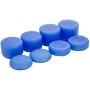 Pack de 8 pcs Analog Controller Gamepad Raised Antislip pulgar stick Grips Thumbsticks Joystick Cap Funda para PS4, PS3,