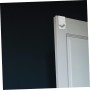 EXHUMKY Gancho De La Puerta De Baño Gancho De Toalla Sin Marco De La Ducha De Vidrio Con Gancho De Acero Inoxidable