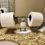 Soporte para toallas de papel con figura de levantamiento de pesas, figura de levantamiento de pesas impresa en 3D, accesorios