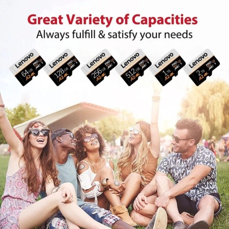 Tarjeta de memoria Lenovo Class10 128GB 256GB 512GB tarjeta de memoria