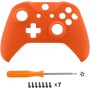 eXtremeRate Carcasa para Xbox One S/X Accesorios Protectora Suave al Tacto Placa Frontal Funda Delantera Kit de reemplazo