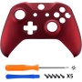 eXtremeRate Carcasa para Xbox One S/X Accesorios Protectora Suave al Tacto Placa Frontal Funda Delantera Kit de reemplazo