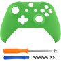 eXtremeRate Carcasa para Xbox One S/X Accesorios Protectora Suave al Tacto Placa Frontal Funda Delantera Kit de reemplazo