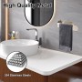 yongyongbuy Toallero sin taladrar – Barra autoadhesiva de acero inoxidable para baño y cocina, diseño moderno (20 cm)