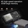 2025 NUEVO proyector Huaweishi J10 1920 * 1080 Autofocus 4k HD video t