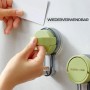 Ganchos con ventosa resistentes y reutilizables, resistentes al agua, para ducha, cocina y hogar: ganchos mágicos para vacío,