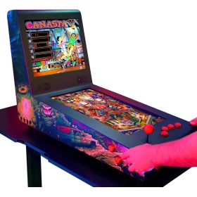 Virtual Pinball, Playfield 21.5" Backglass 17", Ryzen 7 5800H 16GB 512GB SSD, ATI RX580 GPU 8GB RAM, Includes 1000 Visual