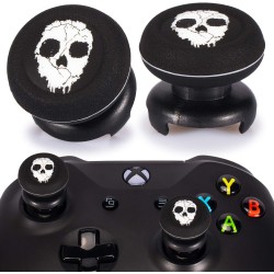 Playrealm FPS Thumbstick Grip Agarres para el Pulgar Extensor Y Impresión Caucho Silicona Apretón Cubrir 2 juegos para