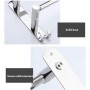 Toallero de acero inoxidable, soporte de almacenamiento doble montado en la pared para baño, cocina y hotel, toallero