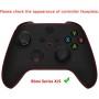 eXtremeRate Carcasa para Xbox Series X S Mando Accesorios Protector Placa Frontal Funda Delantera Reemplazo Kit Cubierta Cover
