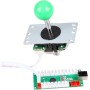 EG STARTS Zero-Delay USB Encoder to PC LED Joystick Set Compatible with LED Arcade Joystick DIY Kit Controller Part Mame Games