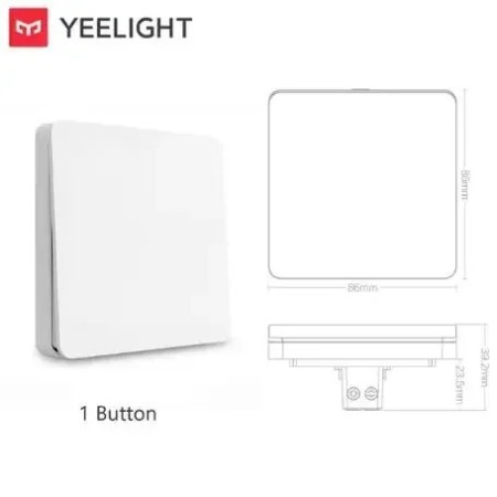 Yeelight Lingdong Panel de botones de interruptor de pared autorrebote