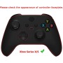 eXtremeRate Carcasa para Xbox Series X S Mando Accesorios Protector Placa Frontal Funda Delantera Reemplazo Kit Cubierta Cover