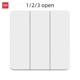 Yeelight Lingdong Panel de botones de interruptor de pared autorrebote