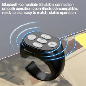 Controlador de anillo inalámbrico Compatible con Bluetooth 5,3, contro