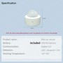 Sensor de movimiento PIR Zigbee, Detector infrarrojo inalámbrico de mo