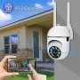 Cámara de videovigilancia 5G con Wifi, videocámara de 5MP, CCTV, PTZ, 