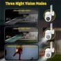 Cámara de videovigilancia 5G con Wifi, videocámara de 5MP, CCTV, PTZ, 