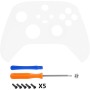 eXtremeRate Carcasa para Xbox Series X S Mando Accesorios Protector Placa Frontal Funda Delantera Reemplazo Kit Cubierta Cover