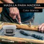 TECHZOCO Masilla Madera Roble, Ideal para rellenar y y reparar madera al interior, Masilla lista al uso, Rellenadora de