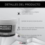 TECHZOCO Masilla Madera Roble, Ideal para rellenar y y reparar madera al interior, Masilla lista al uso, Rellenadora de