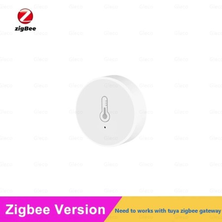 Sensor de temperatura y humedad Tuya ZigBee, Detector de humedad inter