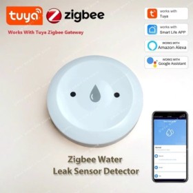Smart Life-Detector de fugas de agua Tuya Zigbee, Sensor de inundación