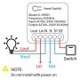 Interruptor de luz de Panel de pared inalámbrico RF433mhz 220V para ho