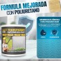 [1kg + Brocha] Impermeabilizante Transparente con Poliuretano, Sellador Impermeable Fugas Agua, Revestimiento Impermeable