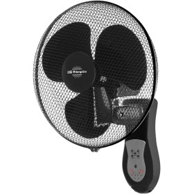 Orbegozo WF 0243 – Wall Fan, Oscillating, 3 Modes, Remote Control, Timer, Blades, 40 cm, 40 W