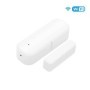 Aubess-Sensor de puerta inteligente Tuya, WiFi Zigbee, alarma magnétic