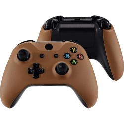 eXtremeRate Carcasa para Xbox One X S Funda Delantera con Agarre Izquierdo Derecho Protectora de la Placa Cubierta