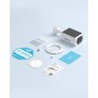 ANRAN 2K Cámara Vigilancia Exterior con Batería Recargabl, Cámara de Panel Solar Integrado de Seguridad sin Cables, 2.4 GHz