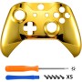 eXtremeRate Funda Delantera Carcasa Protectora de la Placa Frontal Cubierta Antideslizante para Xbox One S para Xbox One X