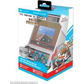 My Arcade Pole Position Racing Player: Mini Retro Game Console with 2 Games, Real Racing Controls Full Color Display