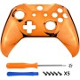 eXtremeRate Funda Delantera Carcasa Protectora de la Placa Frontal Cubierta Antideslizante para Xbox One S para Xbox One X
