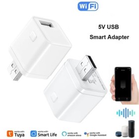 Tuya Smart Micro USB adaptador interruptor WiFi Mini USB adaptador de 